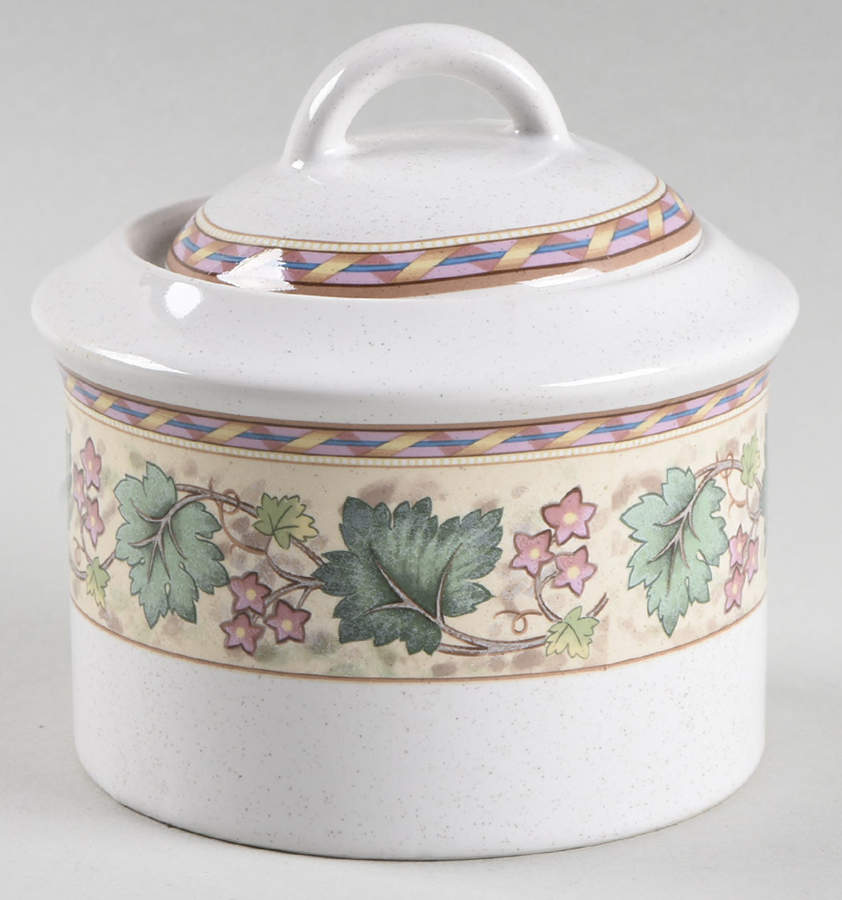 Berkshire Sugar Bowl & Lid by Christopher Stuart-1