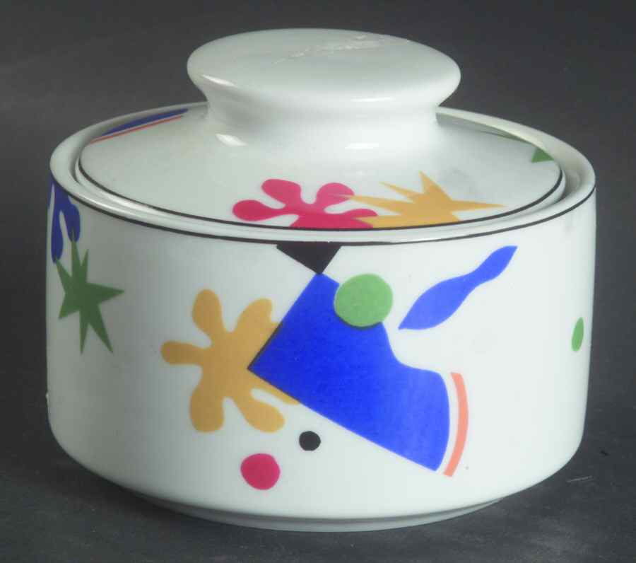 Calypso Sugar Bowl & Lid by Christopher Stuart-1