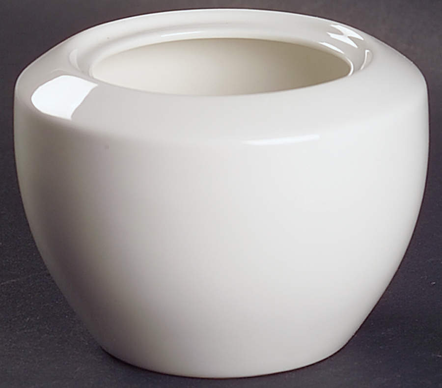 Cafe White Sugar Bowl No Lid by Christopher Stuart-1