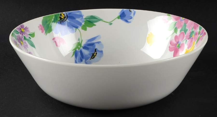 Floral Gallery 9" Round Vegetable Bowl by Christopher Stuart-1