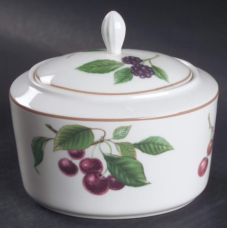 Fruit Finale Sugar Bowl & Lid by Christopher Stuart-1