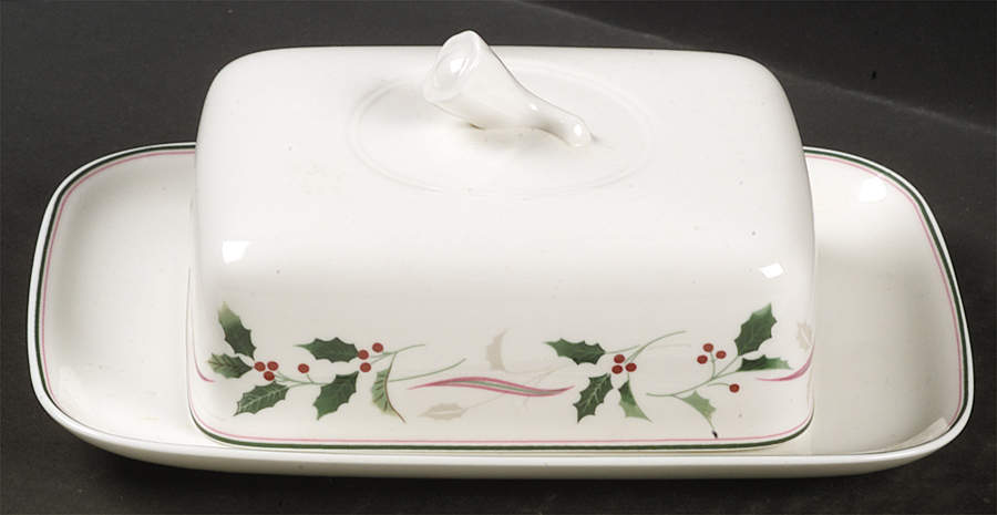 Holiday Splendor Square Covered Butter by Christopher Stuart-1