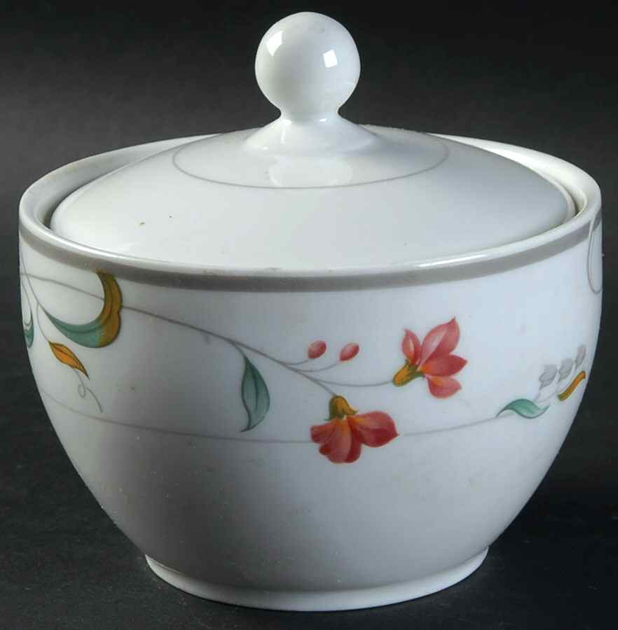Melrose Sugar Bowl & Lid by Christopher Stuart-1
