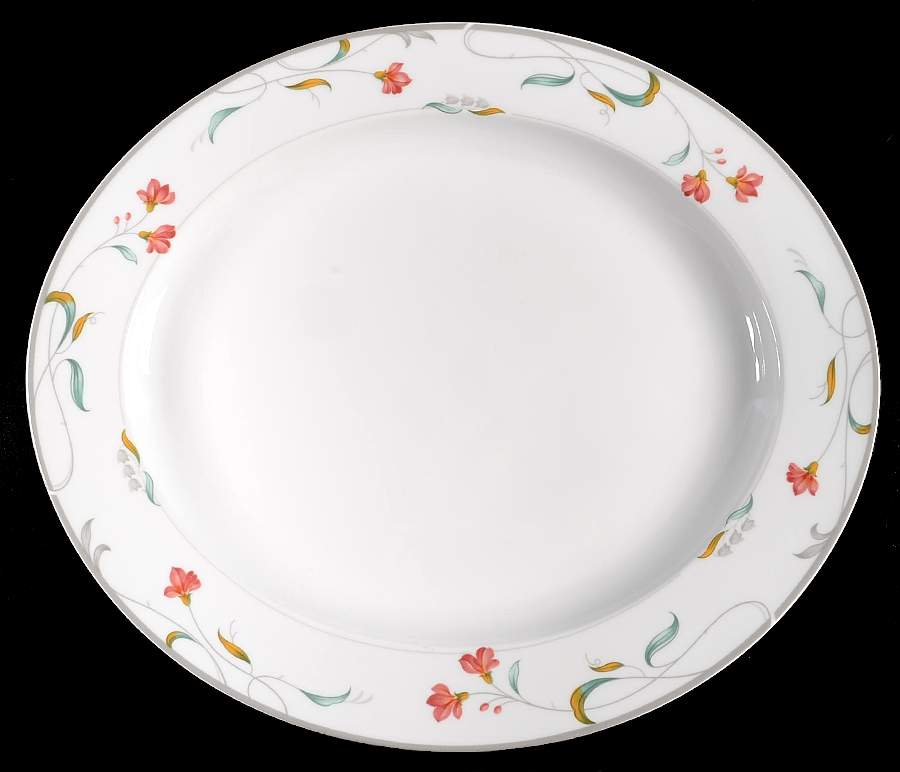 Melrose 13" Oval Serving Platter by Christopher Stuart-1