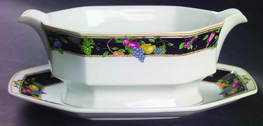 Orchard Park Gravy Boat & Underplate by Christopher Stuart-1
