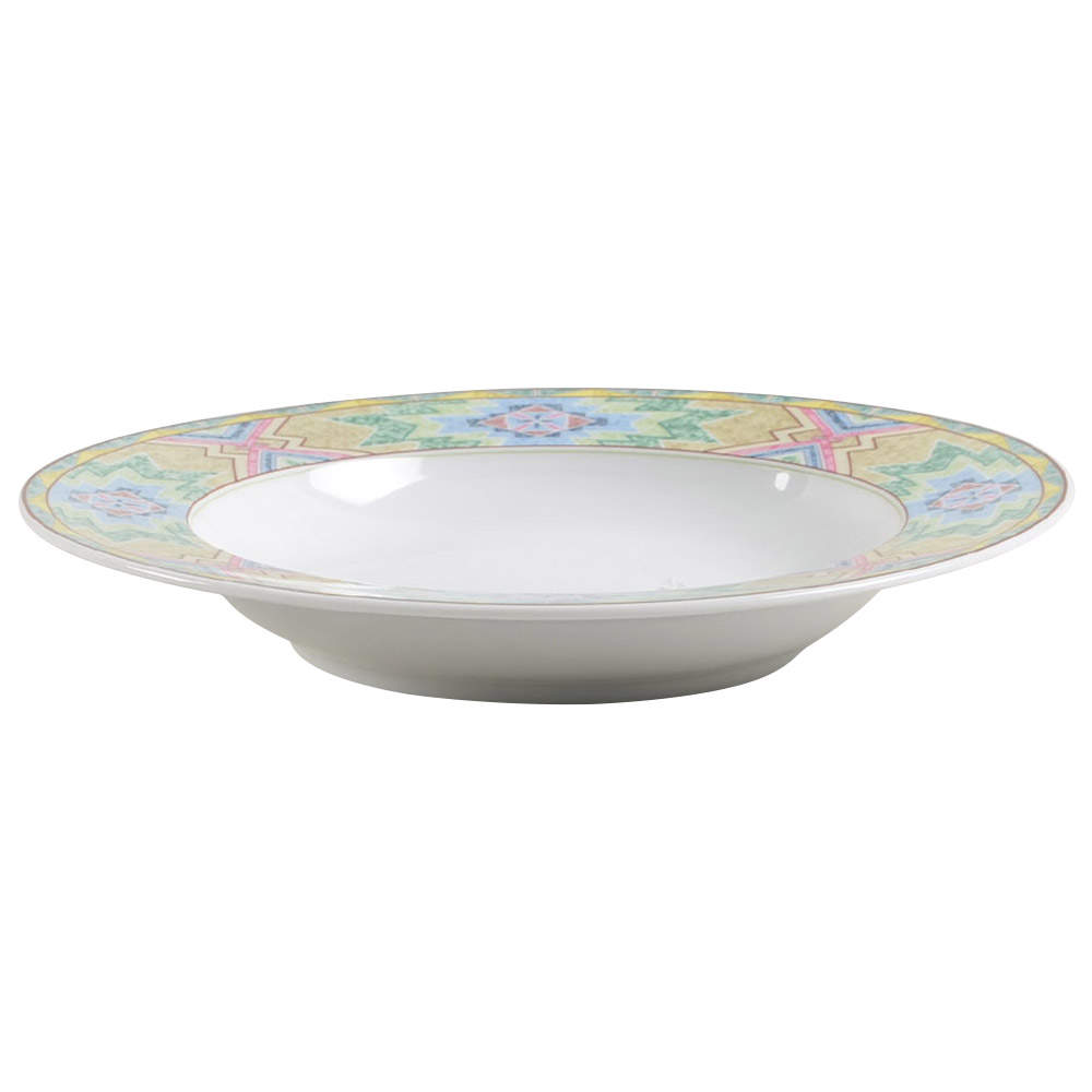 Rising Sun Large Rim Soup Bowl by Christopher Stuart-1