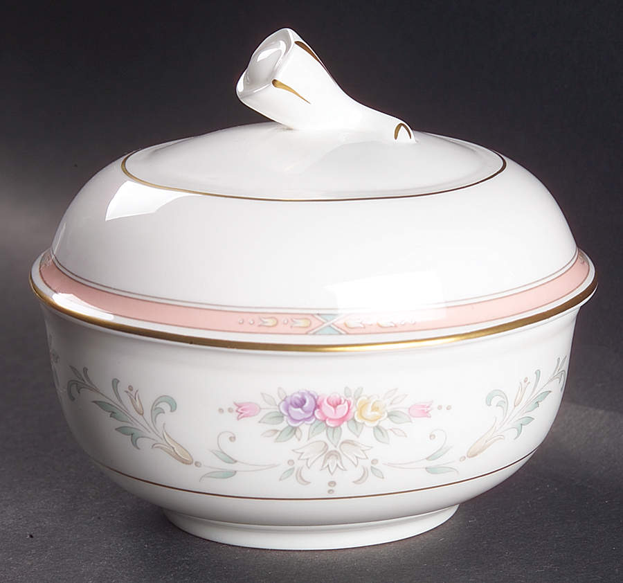 Spring Crest Sugar Bowl & Lid by Christopher Stuart-1