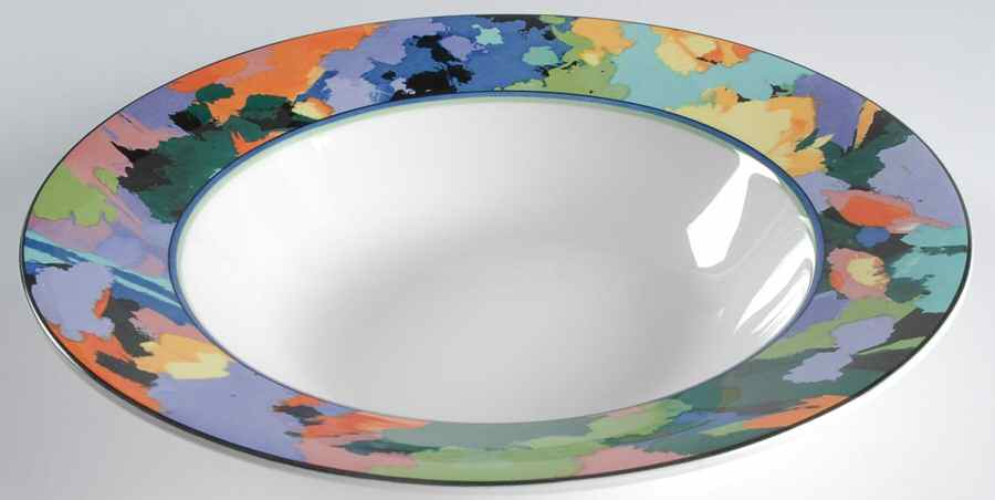 Van Gogh 10" Round Vegetable Bowl by Christopher Stuart-1