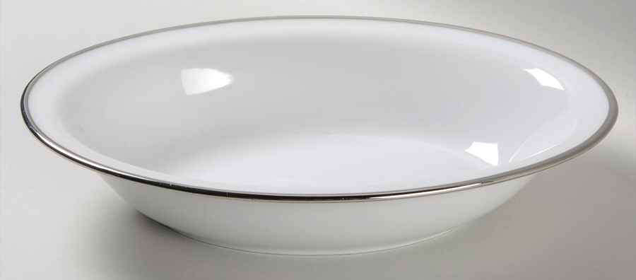 Plaza 9" Oval Vegetable Bowl by James Chatelaine-1