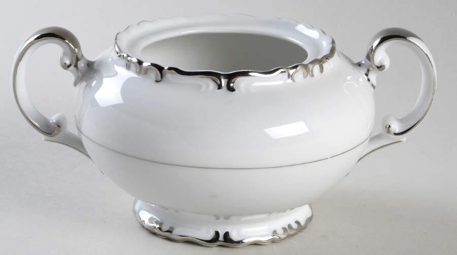 Silver Sharon Sugar Bowl No Lid by James Chatelaine-1