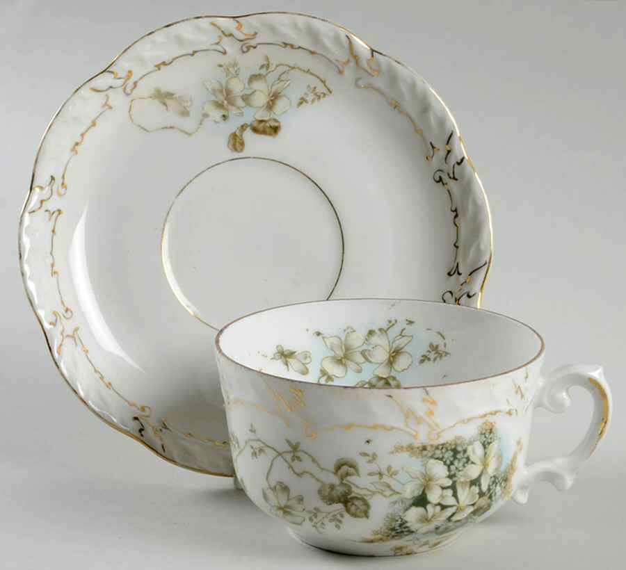 CIM18 Flat Cup & Saucer Set by Crown Imperial-1