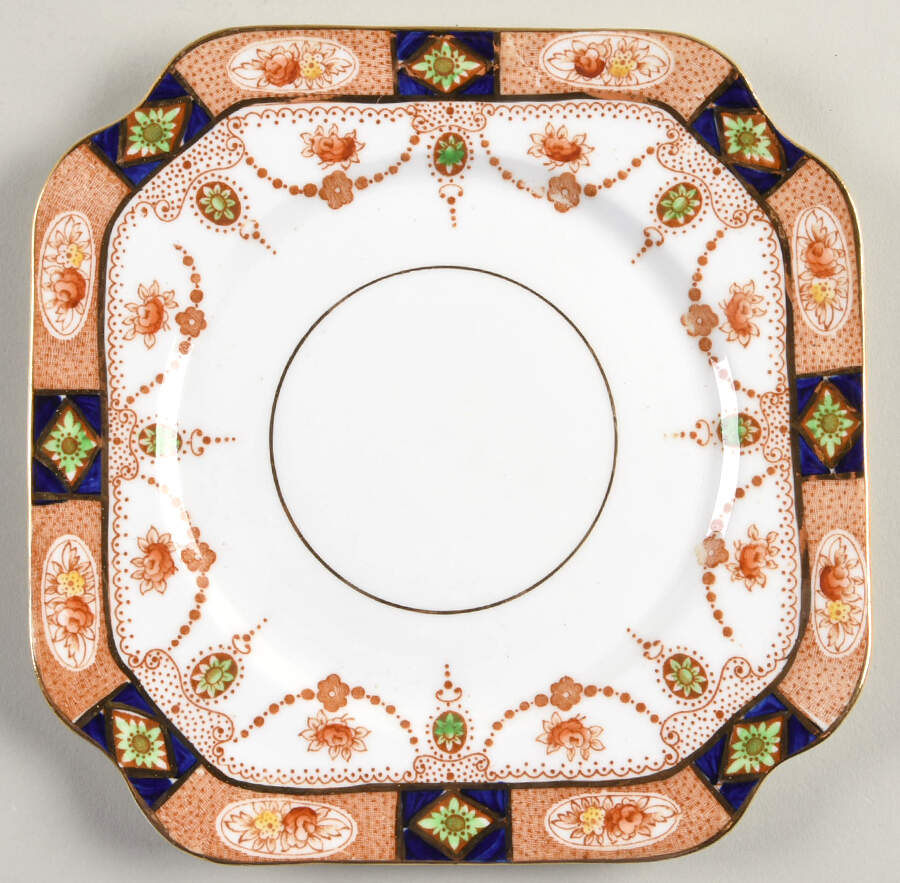 3775 Square Dessert Plate by Colclough-1