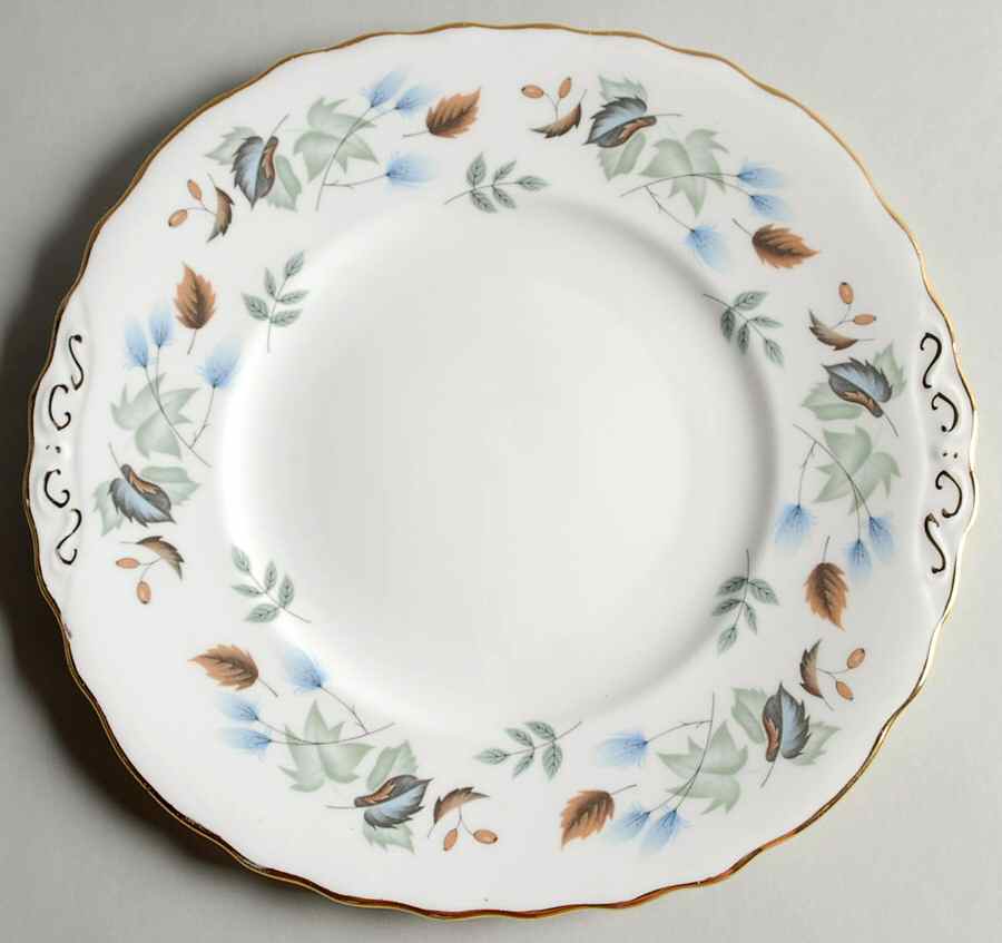 LINDEN Square Handled Cake Plate by Colclough-1