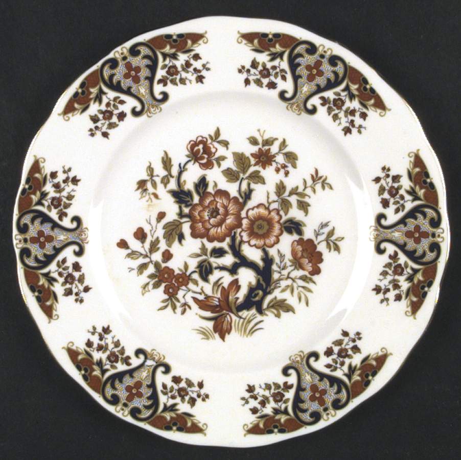 Royale Salad Plate by Colclough-1