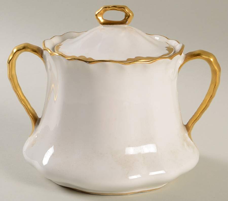Patrician Sugar Bowl & Lid by Cleveland (USA)-1