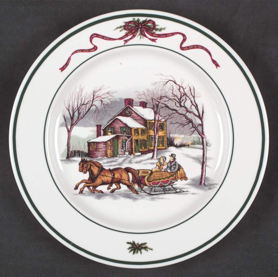 O'Tannenbaum Salad Plate by The Cellar (China)-1