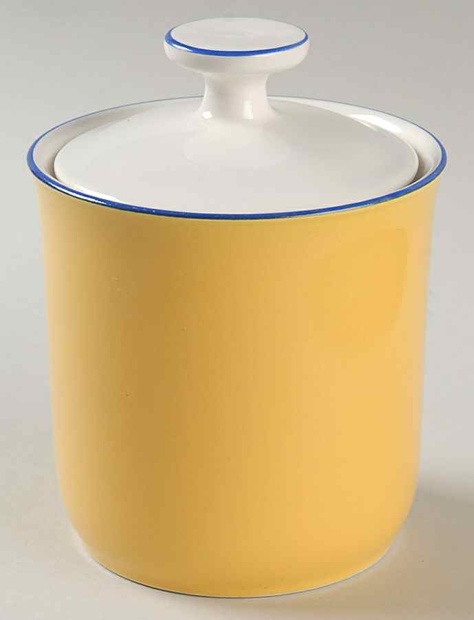 Paris Cafe Sugar Bowl & Lid by The Cellar (China)-1