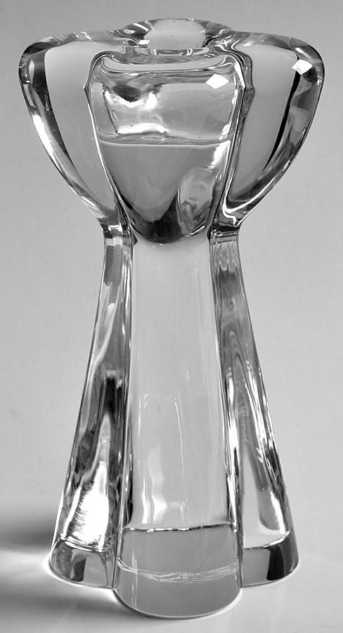 Diomede 7" Single Light Candlestick by Baccarat-1