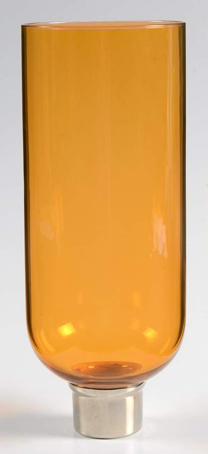 Orsay Orange Hurricane Lamp, Globe Only by Baccarat-1