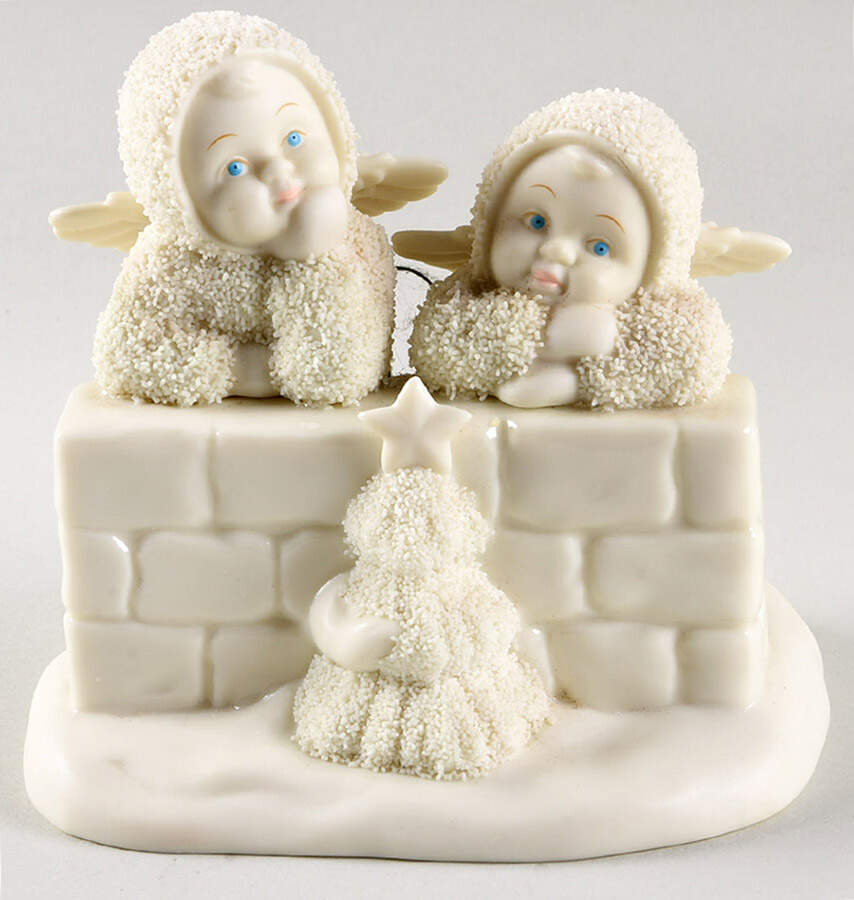 Snowbabies Two Little Angels - Boxed by Department 56-1