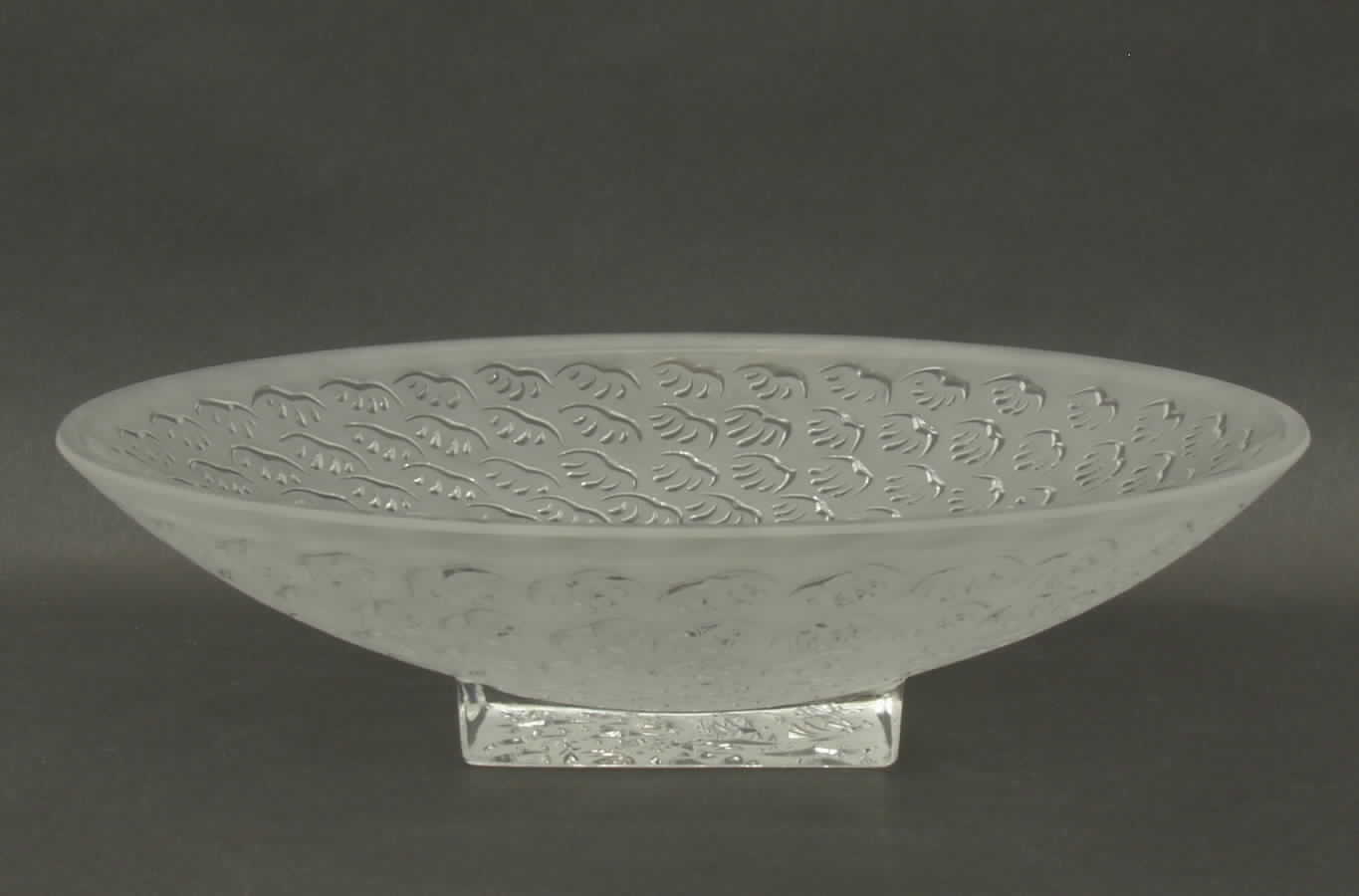 Agadir 11" Round Bowl by Lalique-1