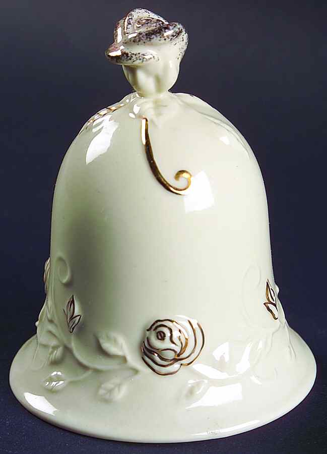 Tea Rose Bell Bell by Lenox-1