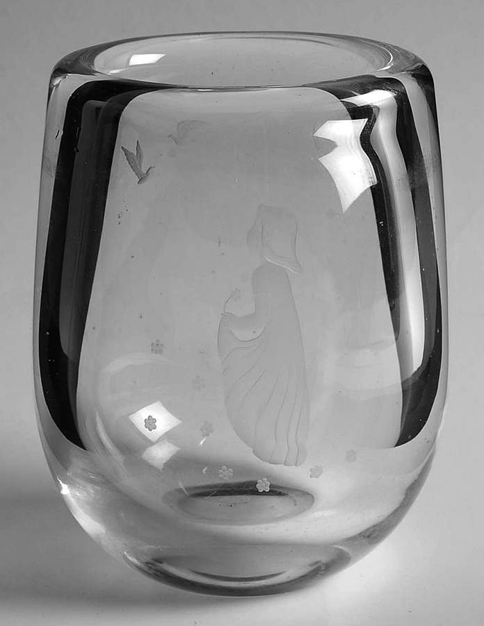 Sven Palmqvist (Sp) 4" Flower Vase by Orrefors-1