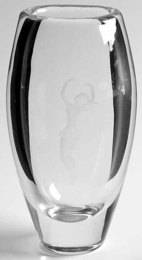 Sven Palmqvist (Sp) 5" Flower Vase by Orrefors-1