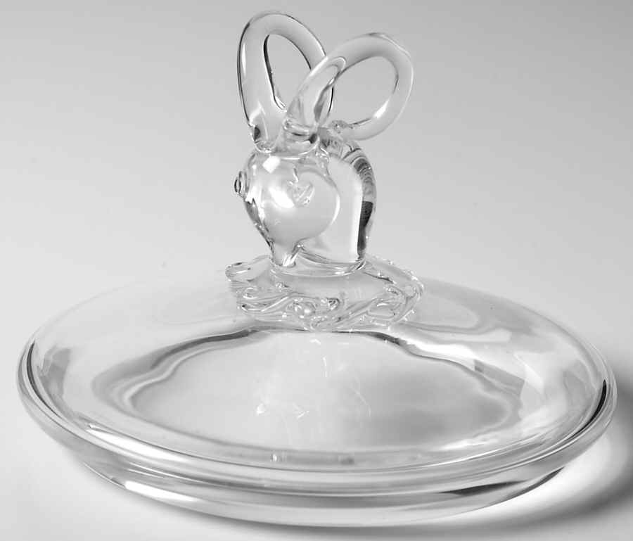 7936 Lid for Candy Dish by Steuben-1