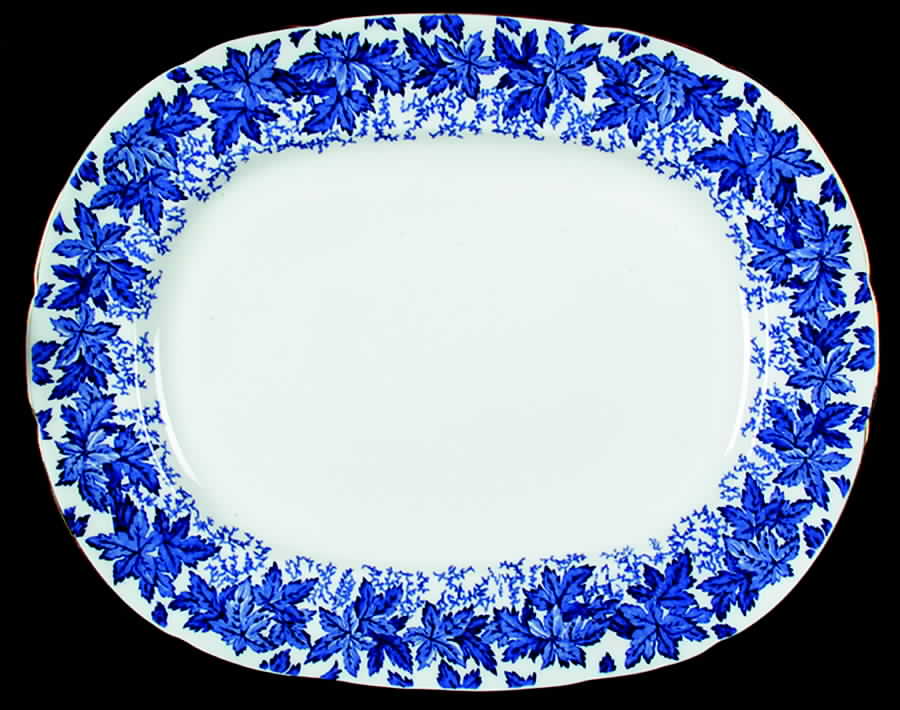 4891-A 15" Oval Serving Platter by Coalport-1