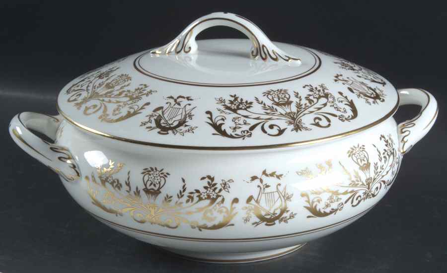 Allegro Round Covered Vegetable by Coalport-1