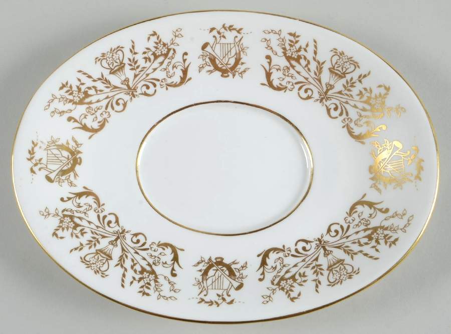 Allegro Underplate for Gravy Boat by Coalport-1