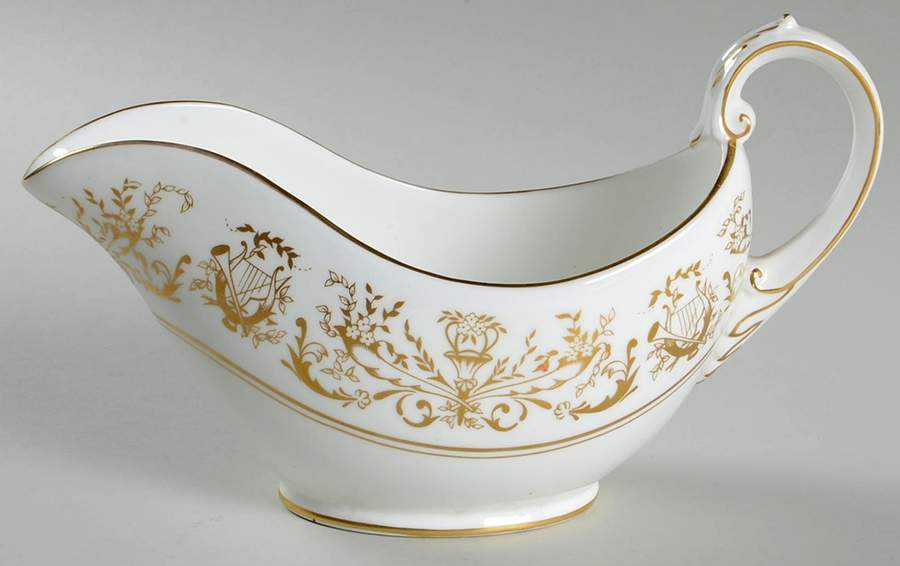Allegro Gravy Boat by Coalport-1