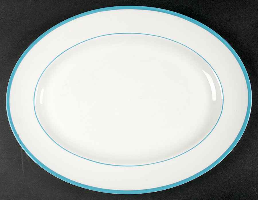 Amalfi 15" Oval Serving Platter by Coalport-1