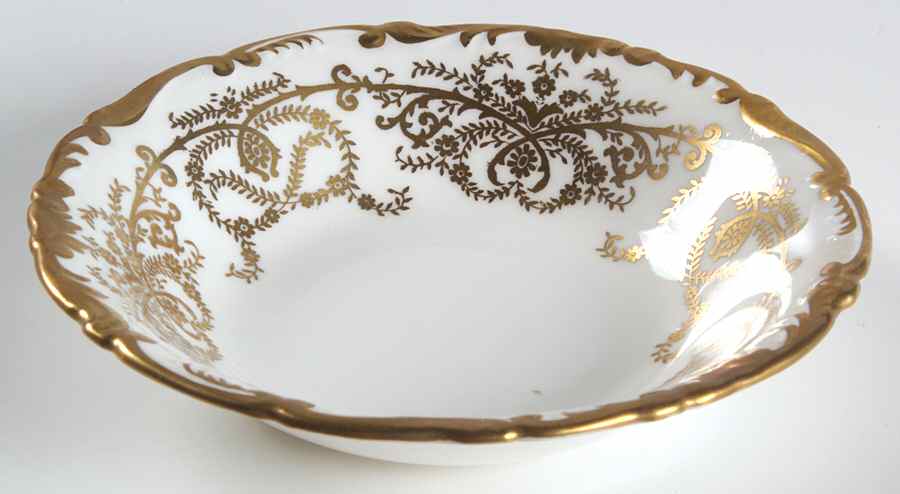Anniversary White Fruit/Dessert (Sauce) Bowl by Coalport-1