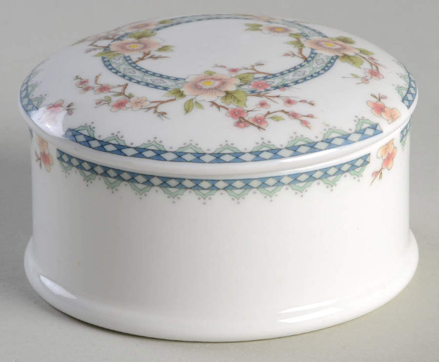 April Trinket Box & Lid by Coalport-1