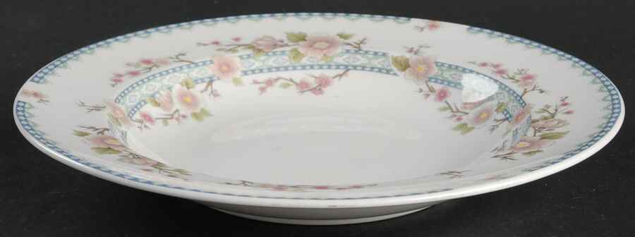 April Large Rim Soup Bowl by Coalport-1