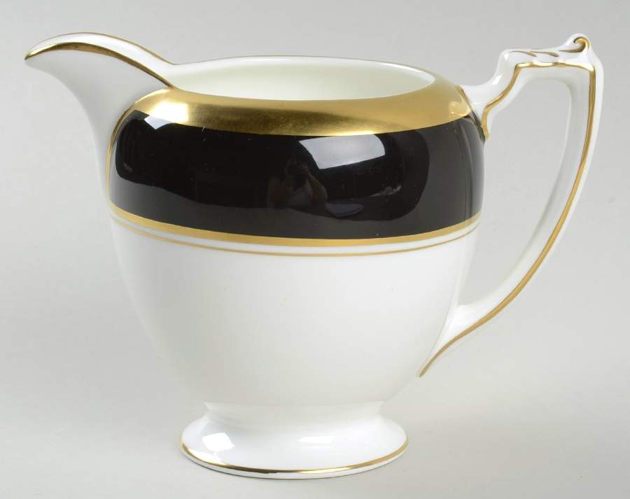 Athlone Brown Creamer by Coalport-1