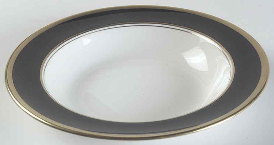 Athlone Brown Rim Soup Bowl by Coalport-1