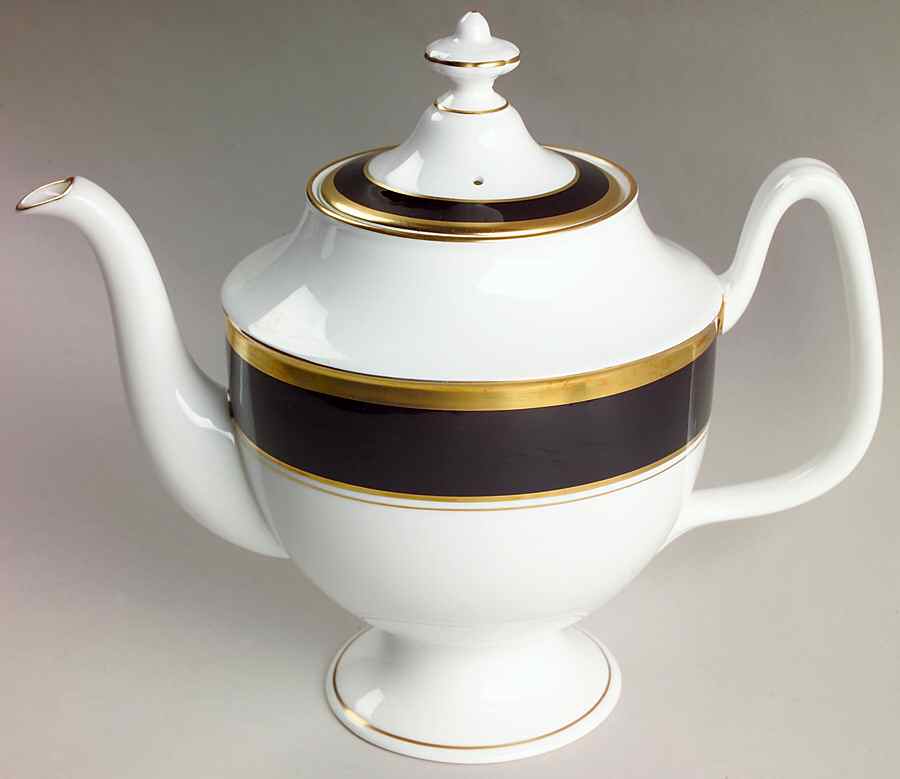 Athlone Brown Teapot & Lid by Coalport-1