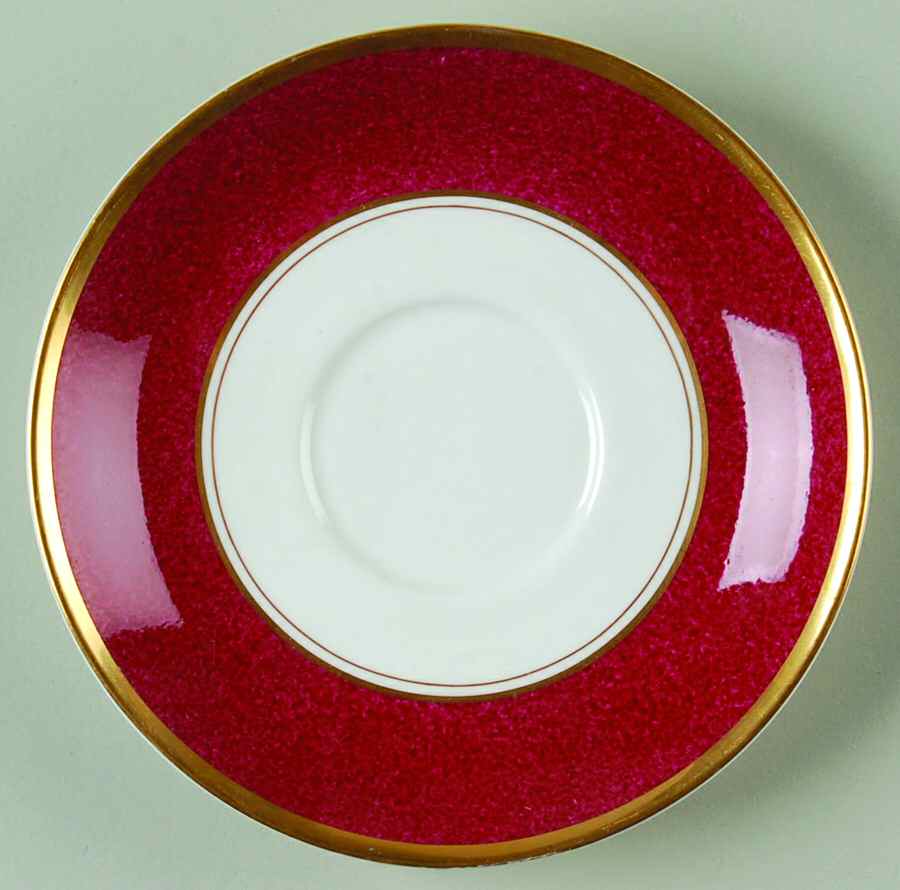 Athlone Marone (Ruby) Saucer by Coalport-1