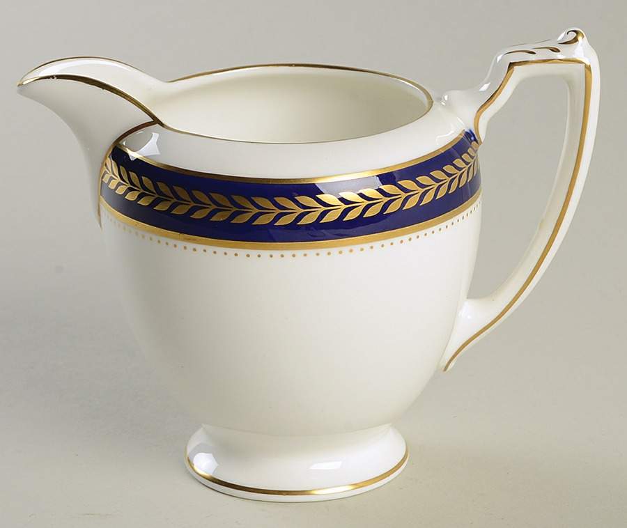 Blue Wheat Mini Creamer by Coalport-1