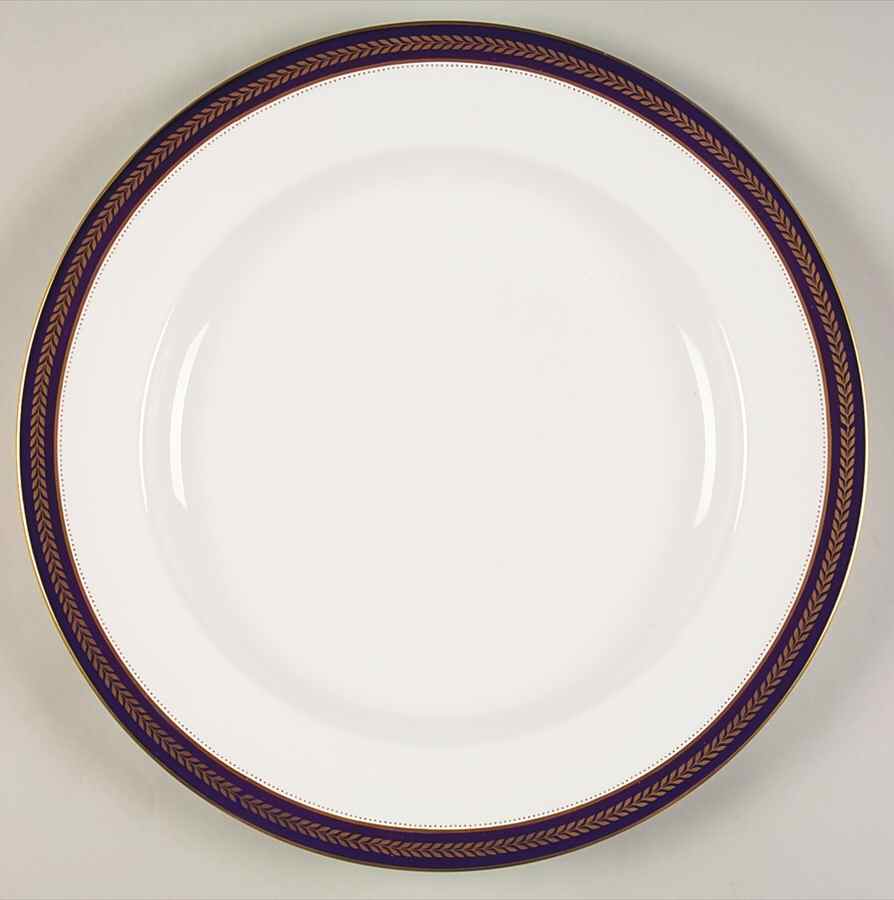 Blue Wheat 13" Chop Plate (Round Platter) by Coalport-1