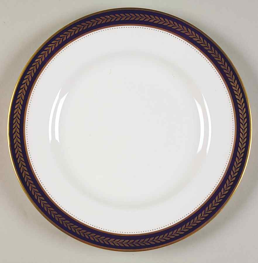Blue Wheat Salad Plate by Coalport-1