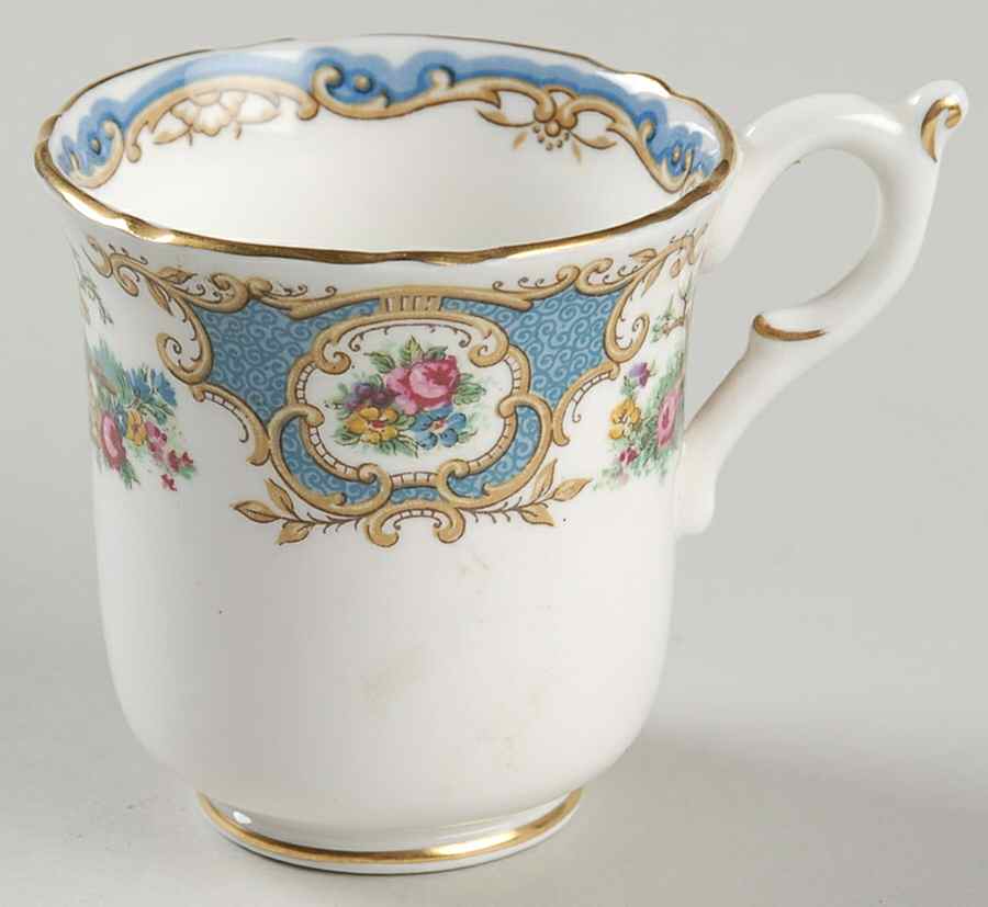 Broadway Blue Footed Demitasse Cup by Coalport-1