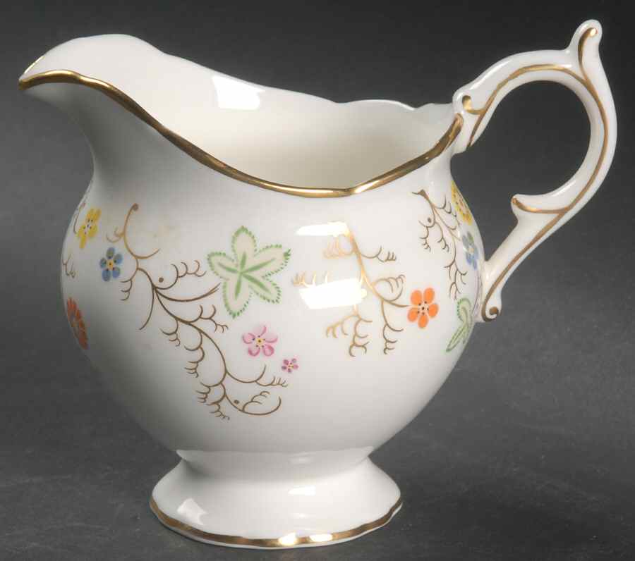 Brookdale  Creamer by Coalport-1