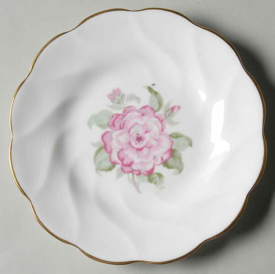 Camellia (Gold Trim) Bread & Butter Plate by Coalport-1