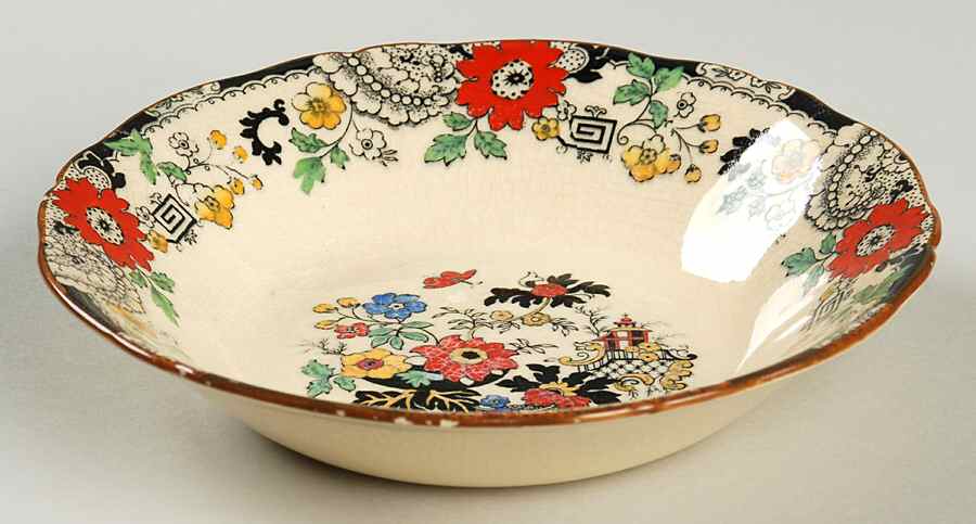 Canton (Cream) Fruit/Dessert (Sauce) Bowl by Coalport-1