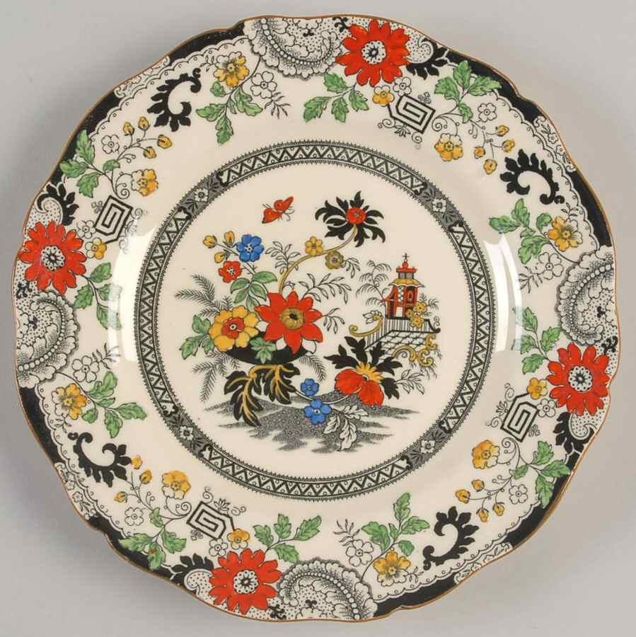 Canton (Cream) Salad Plate by Coalport-1