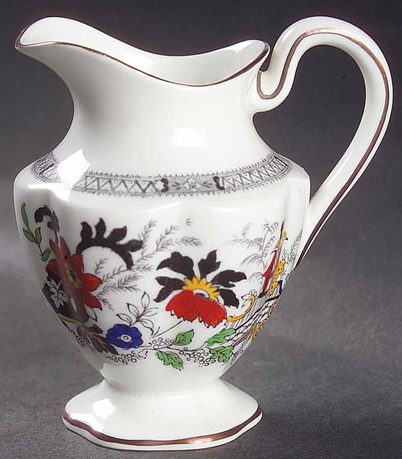 Canton (White) Mini Creamer by Coalport-1